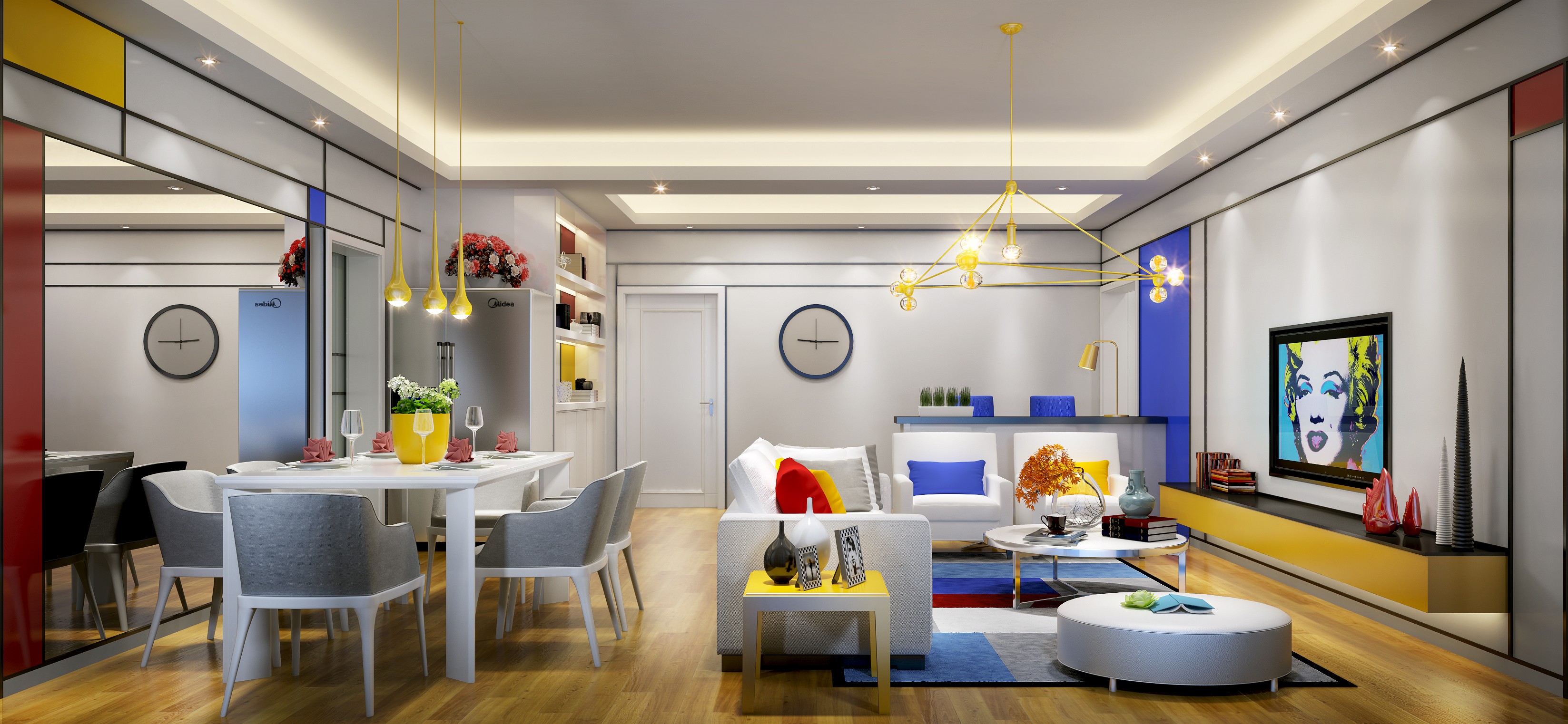 鱼台85㎡北欧loft